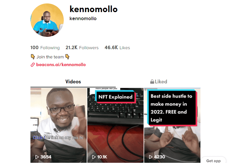 Bằng chứng rằng bạn có thể kiếm tiền từ TikTok - Kiếm tiền trực tuyến ở Kenya