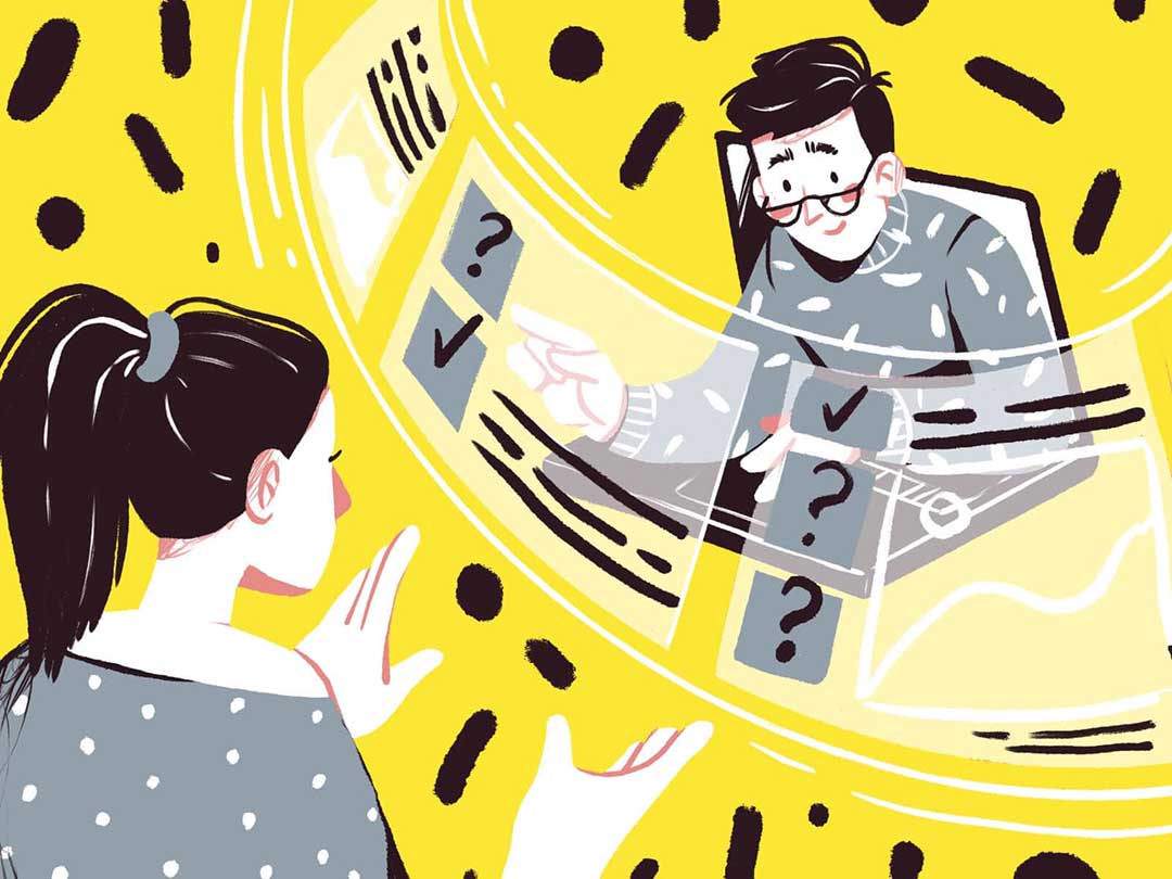 Online recruitment process can be automated online with conversational interfaces