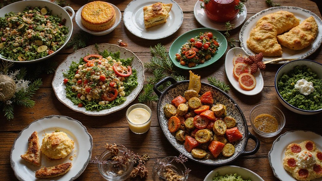 25 Festive Vegetarian Christmas Recipes That Wow Guests