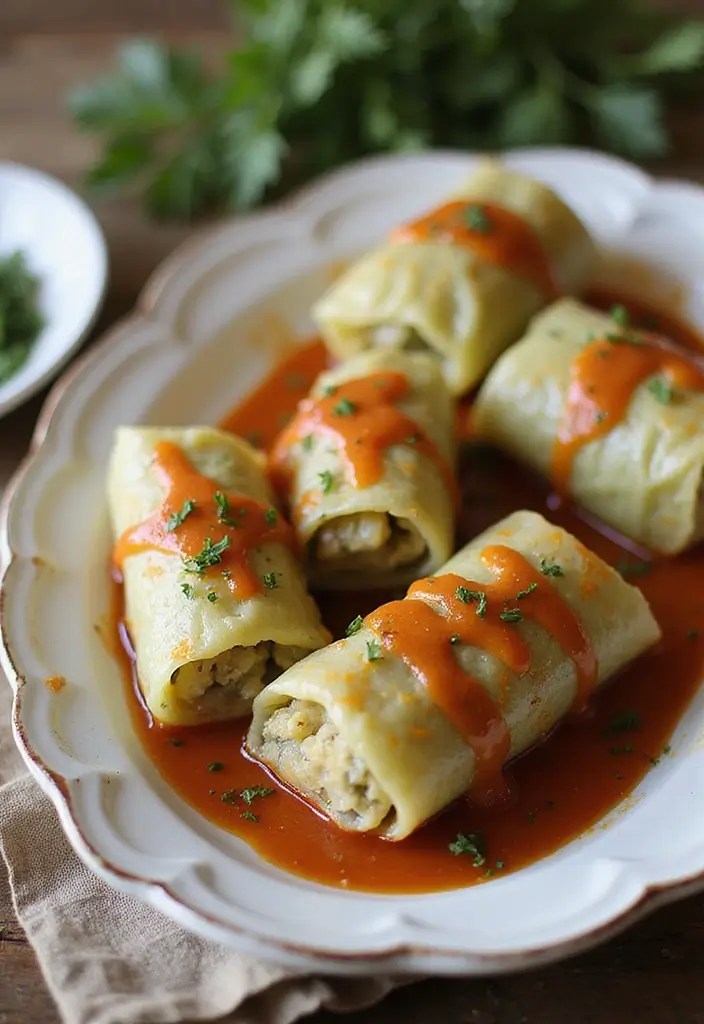 Best 25 Instant Pot New Year Recipes for Quick Feasts - 24. Instant Pot Stuffed Cabbage Rolls