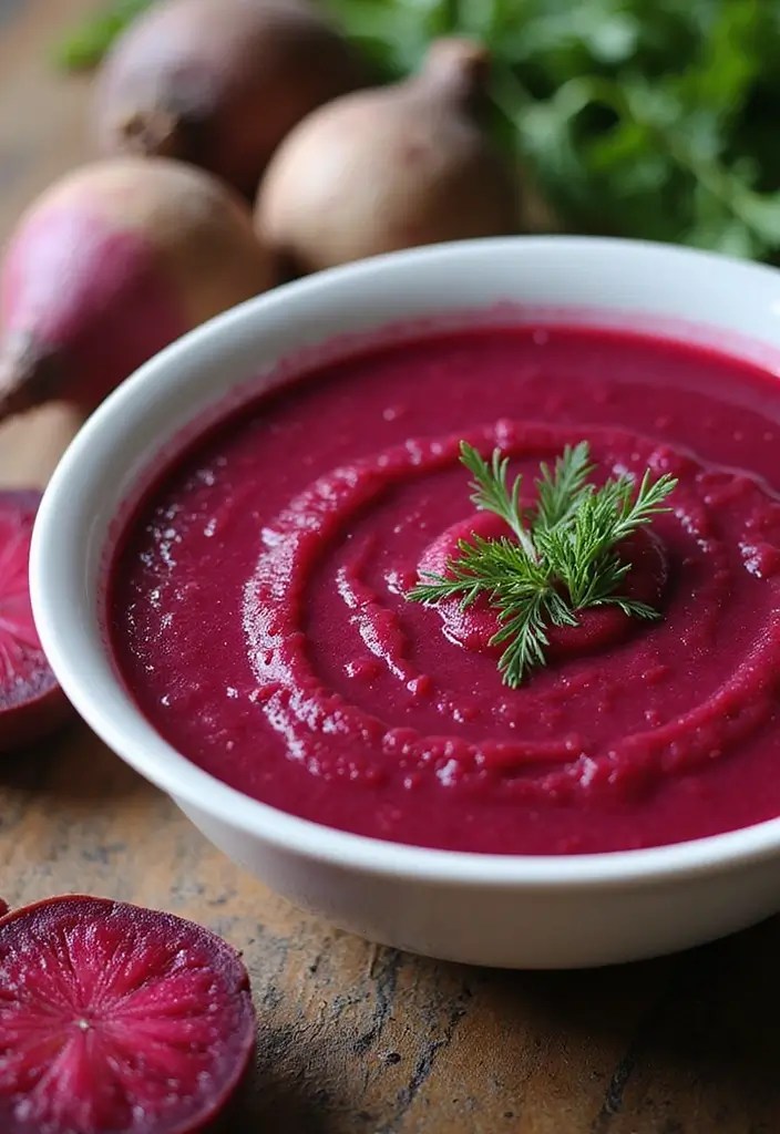 Best 26 New Year’s Soup Recipes for Cozy Beginnings - 21. Beetroot Soup with Dill