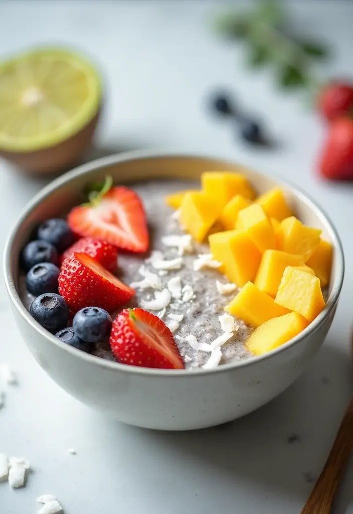 Best 29 New Year’s Breakfast Recipes for a Fresh Start - 20. Coconut Chia Seed Pudding