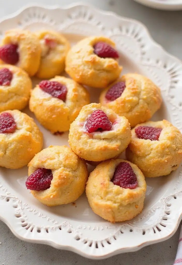 Best 30 New Year’s Eve Appetizer Recipes for Party Nights - 29. Raspberry and Brie Bites