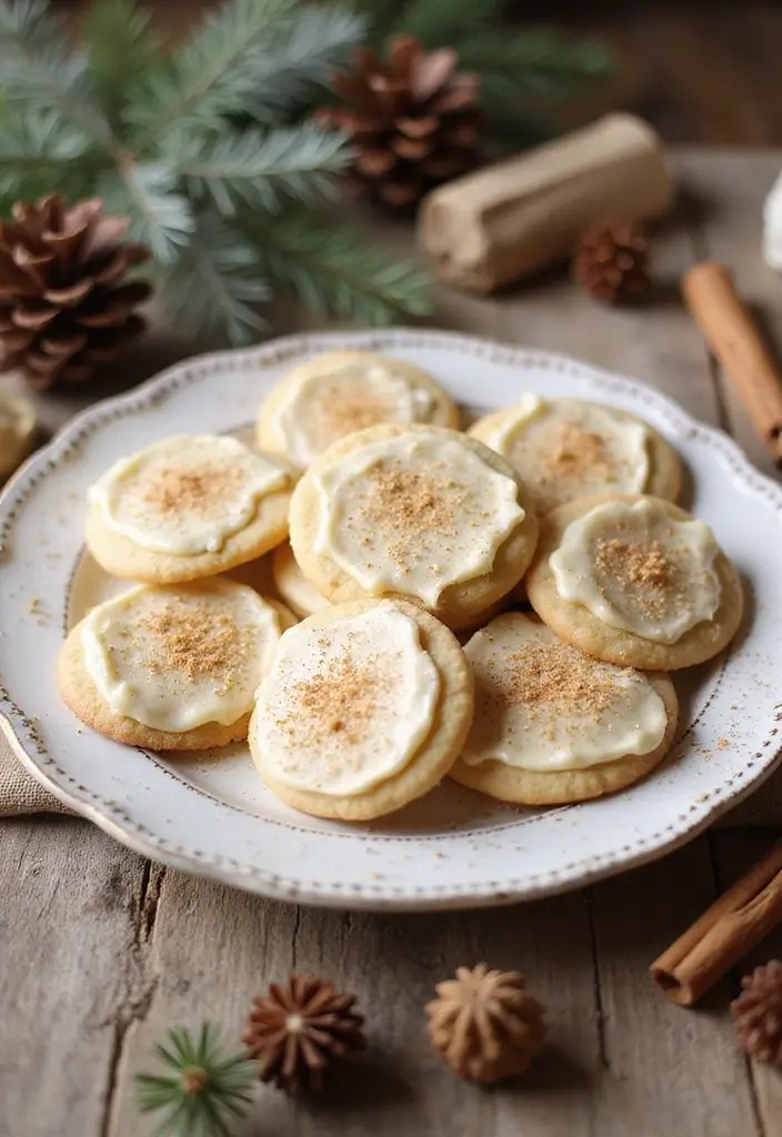 Best 32 Christmas Baking Recipes That Smell Like Joy - 3. Eggnog Cookies