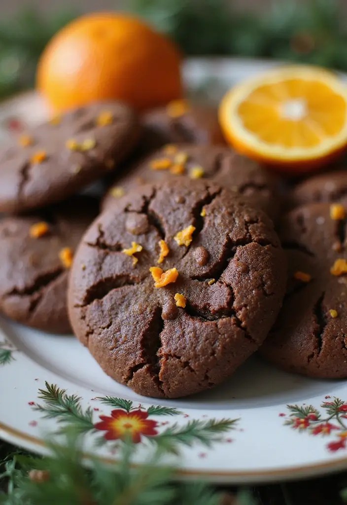 Best 32 Christmas Baking Recipes That Smell Like Joy - 30. Chocolate Orange Cookies