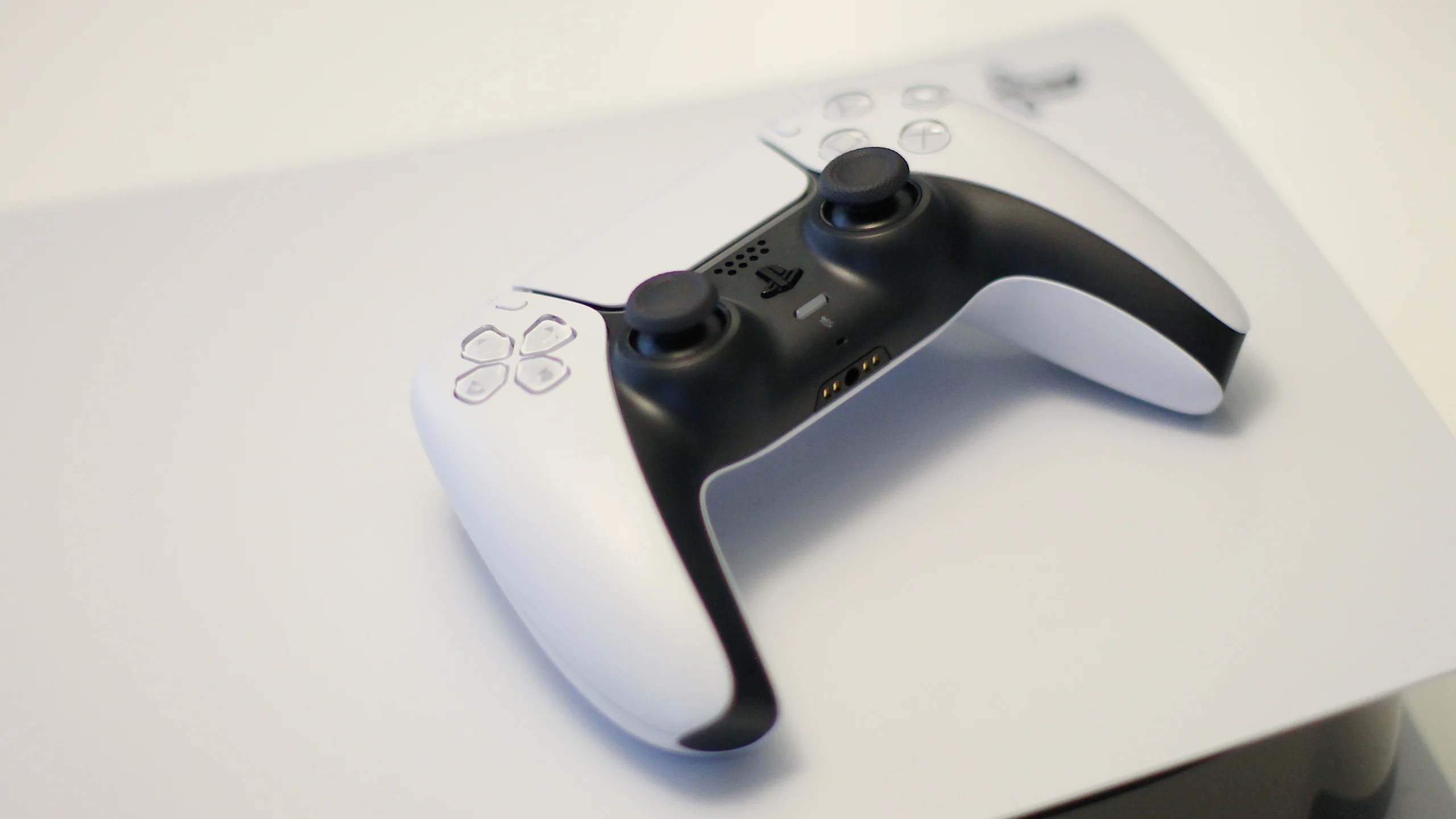 PlayStation 5 console and controller.