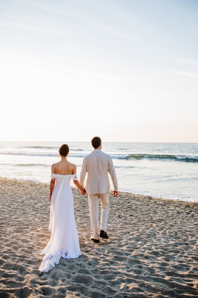 Renee & Kevin beach wedding