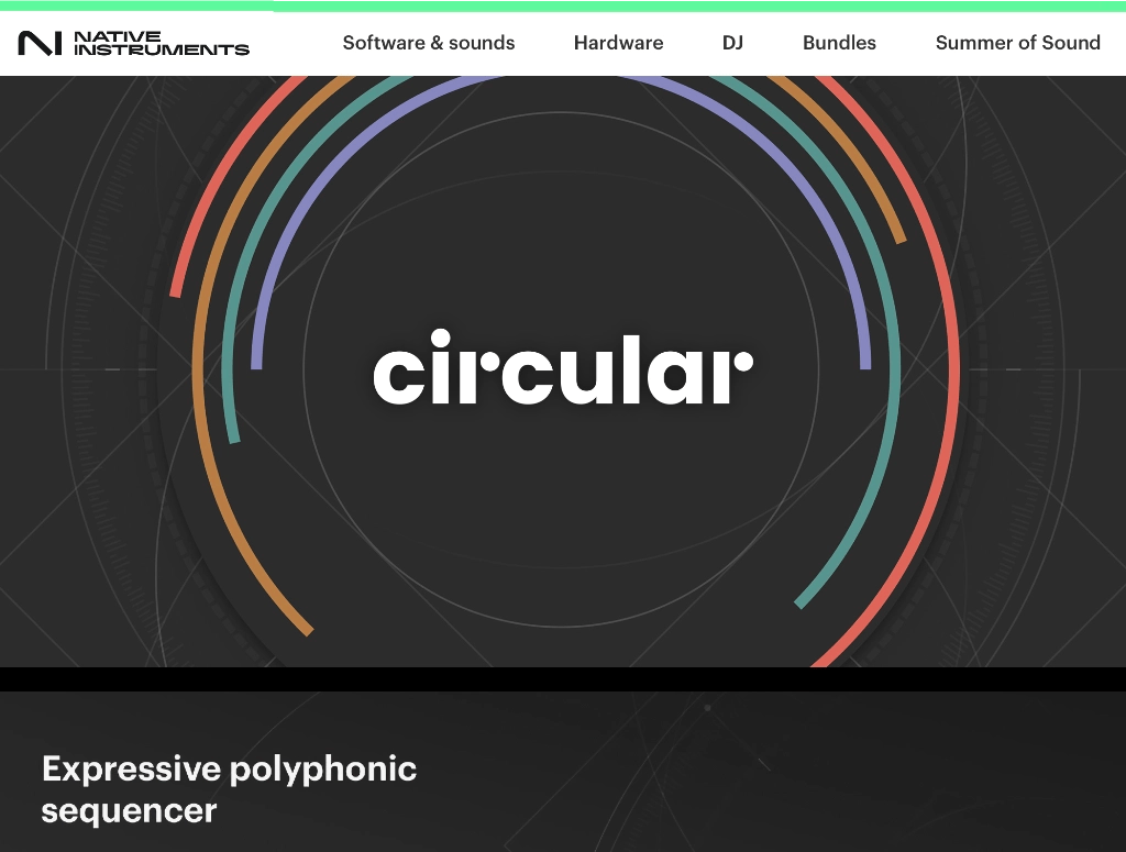 Native Instruments "Circular" Kontakt library