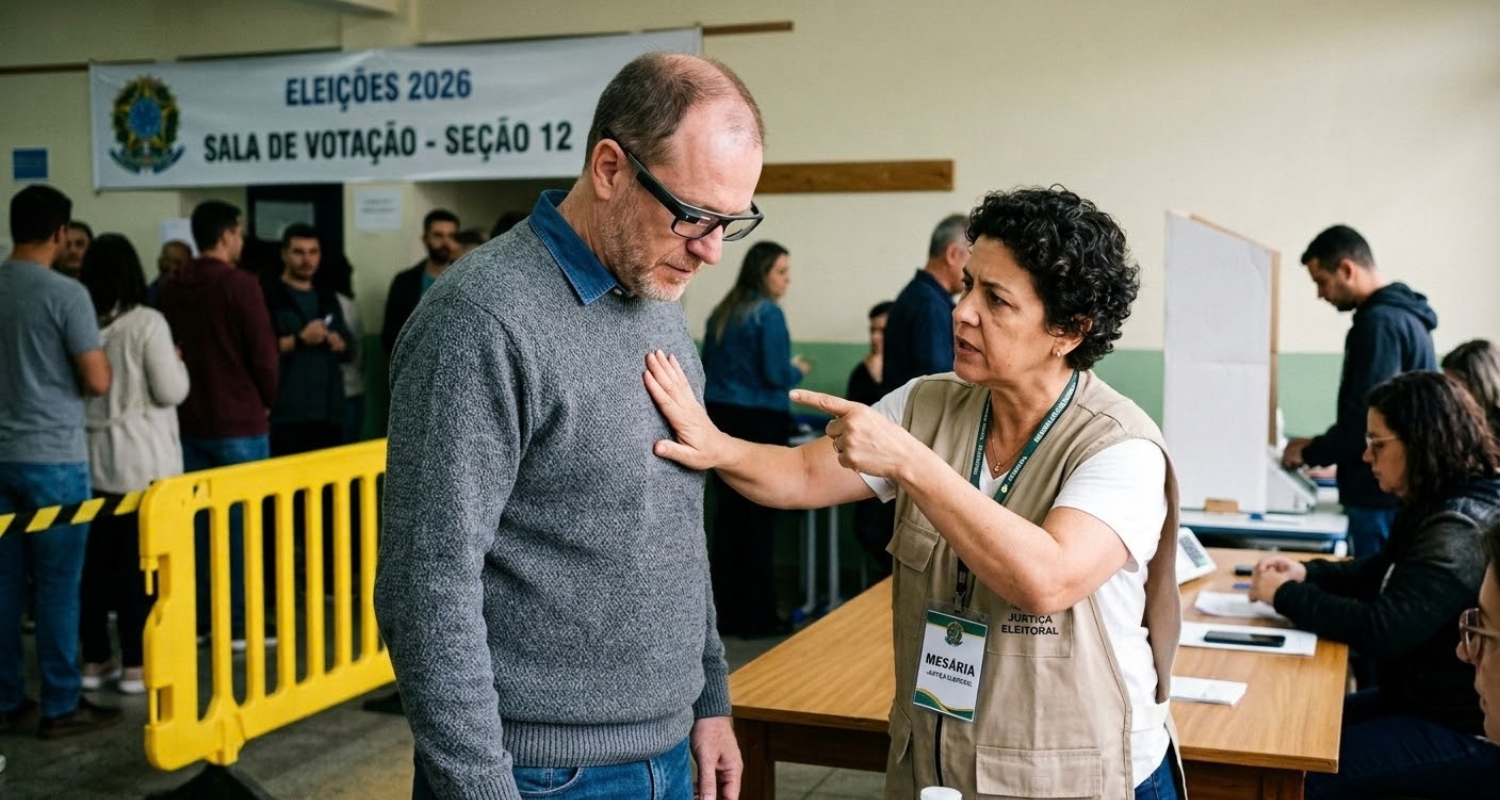 #Eleições2026: Óculos inteligentes entram na lista de itens proibidos na cabine de votação no pleito deste ano