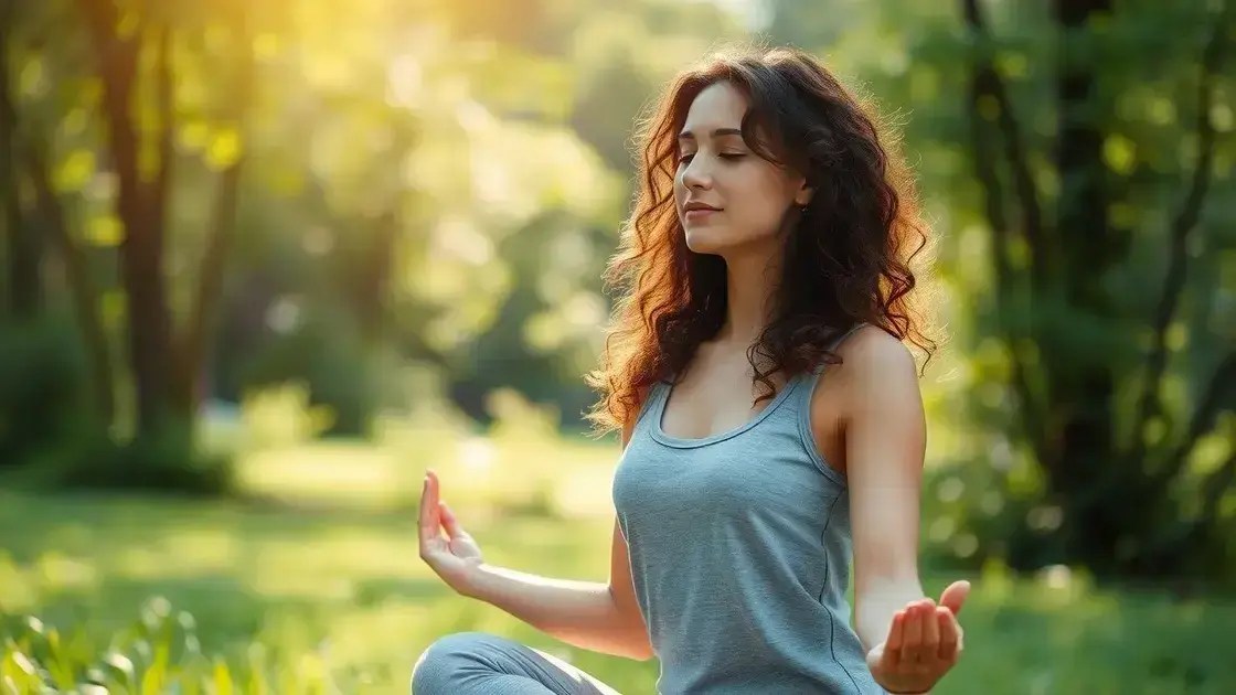 Meditação guiada para relaxamento