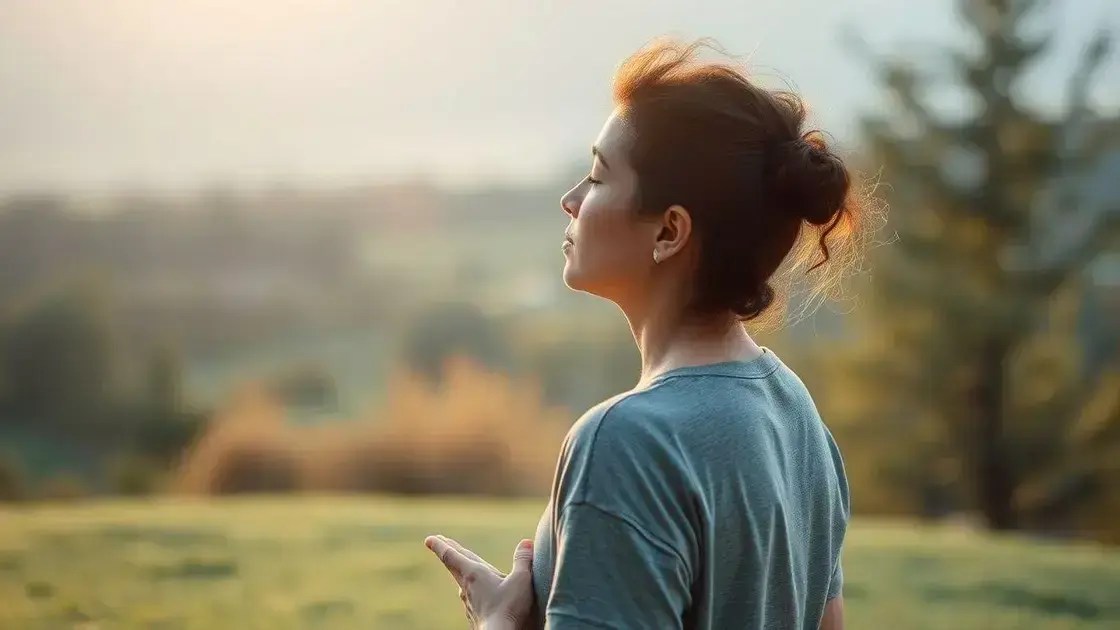 Técnicas de respiração para relaxamento