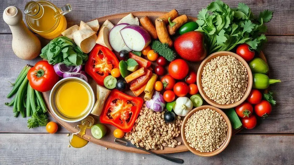 Dieta mediterrânea: benefícios para o coração e a longevidade