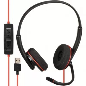 HP Plantronics Black wire C3220 USB Headset (C3220)