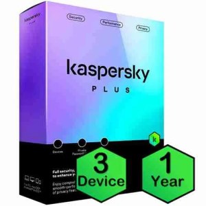 Kaspersky Plus Internet Security 3 Devices 1 Year (KL1042Q5CFS)