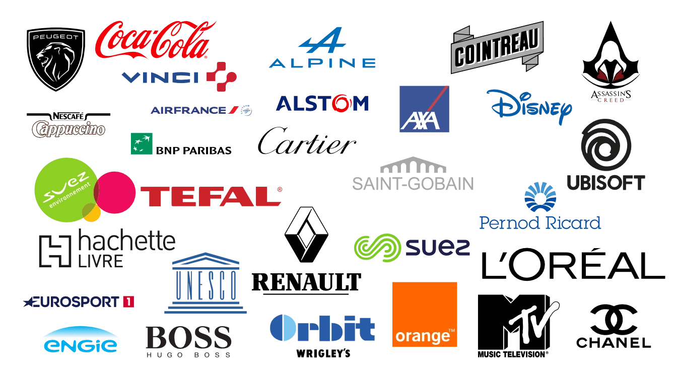 A selction of my voice over clients