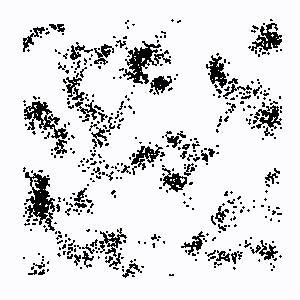 No noise. Coherent motion.