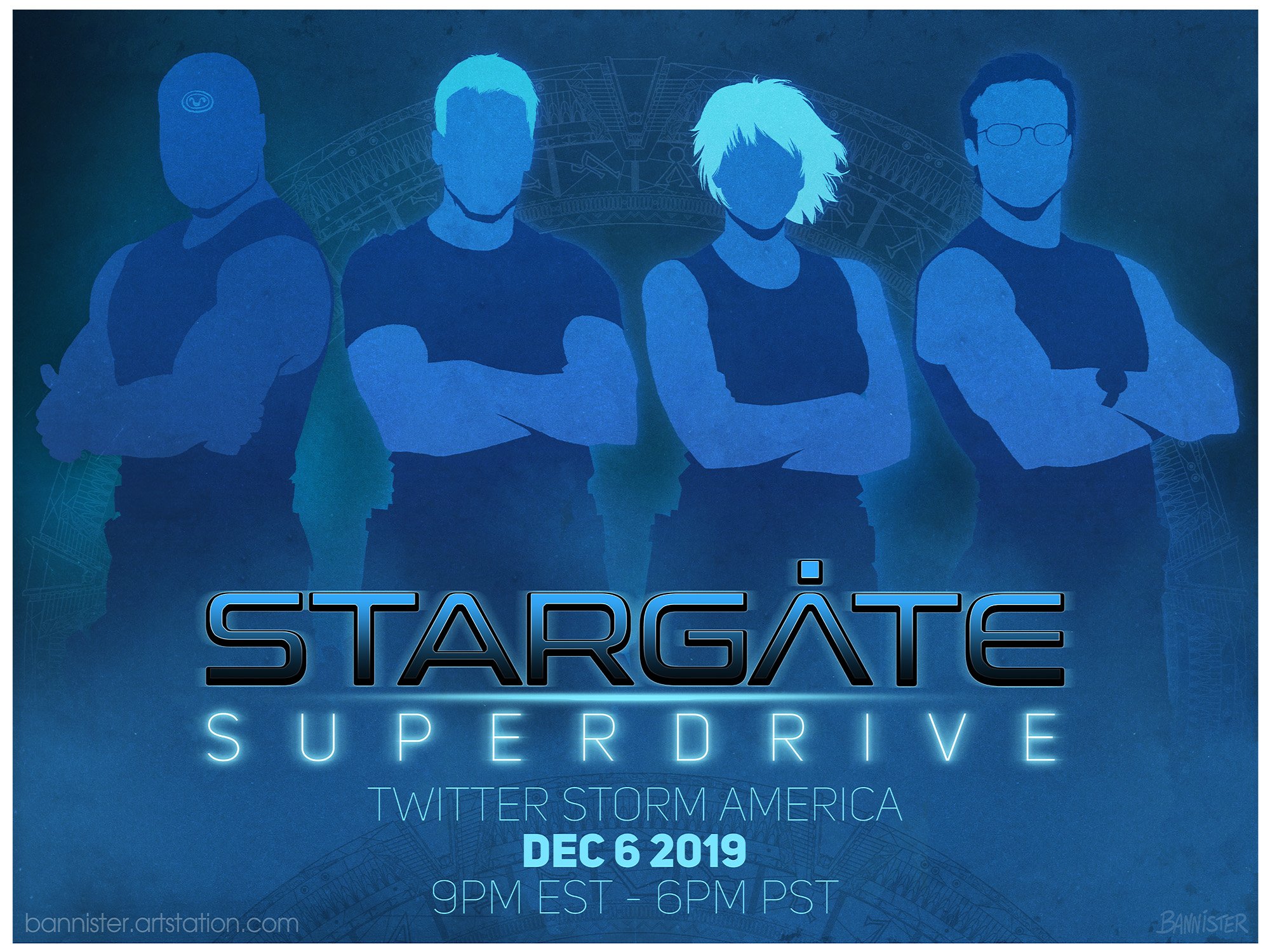 Tonight's the night we storm twitter! Stargate Superdrive