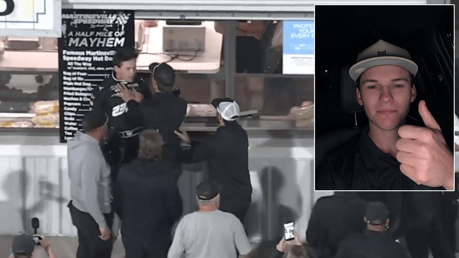Corey Heim Involved in Post-Race Scuffle Near Hot Dog Stand After Martinsville Late Model Race