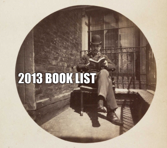 2013 Book List
