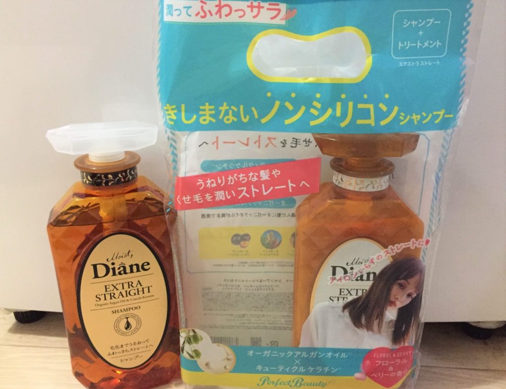 きしまない プチプラなノンシリコン モイストダイアン エクストラストレート 女子ろぐ