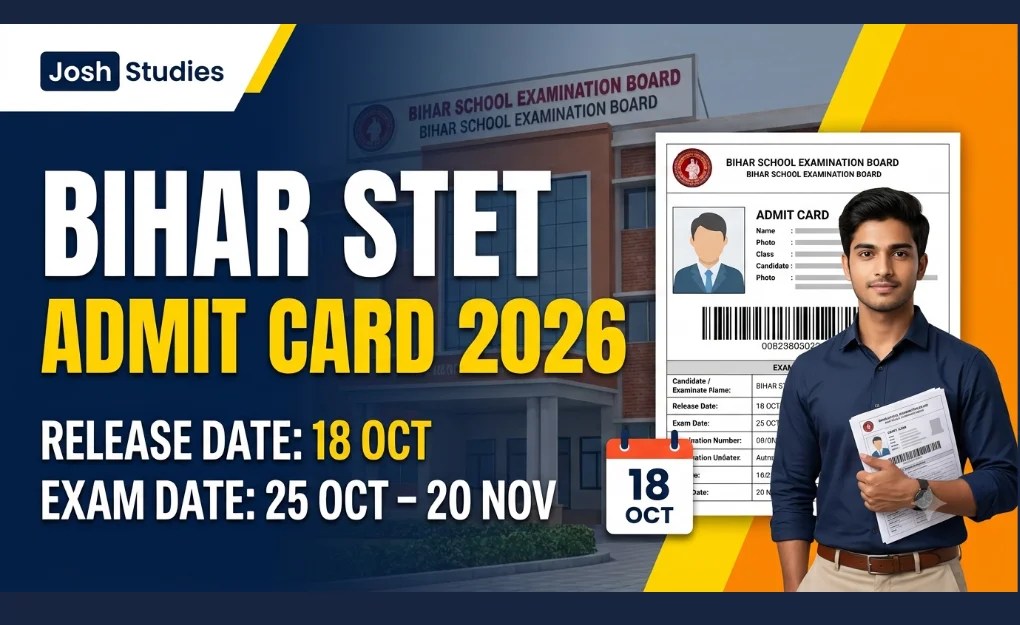 Bihar STET Admit Card 2026 Download Link, Release Date