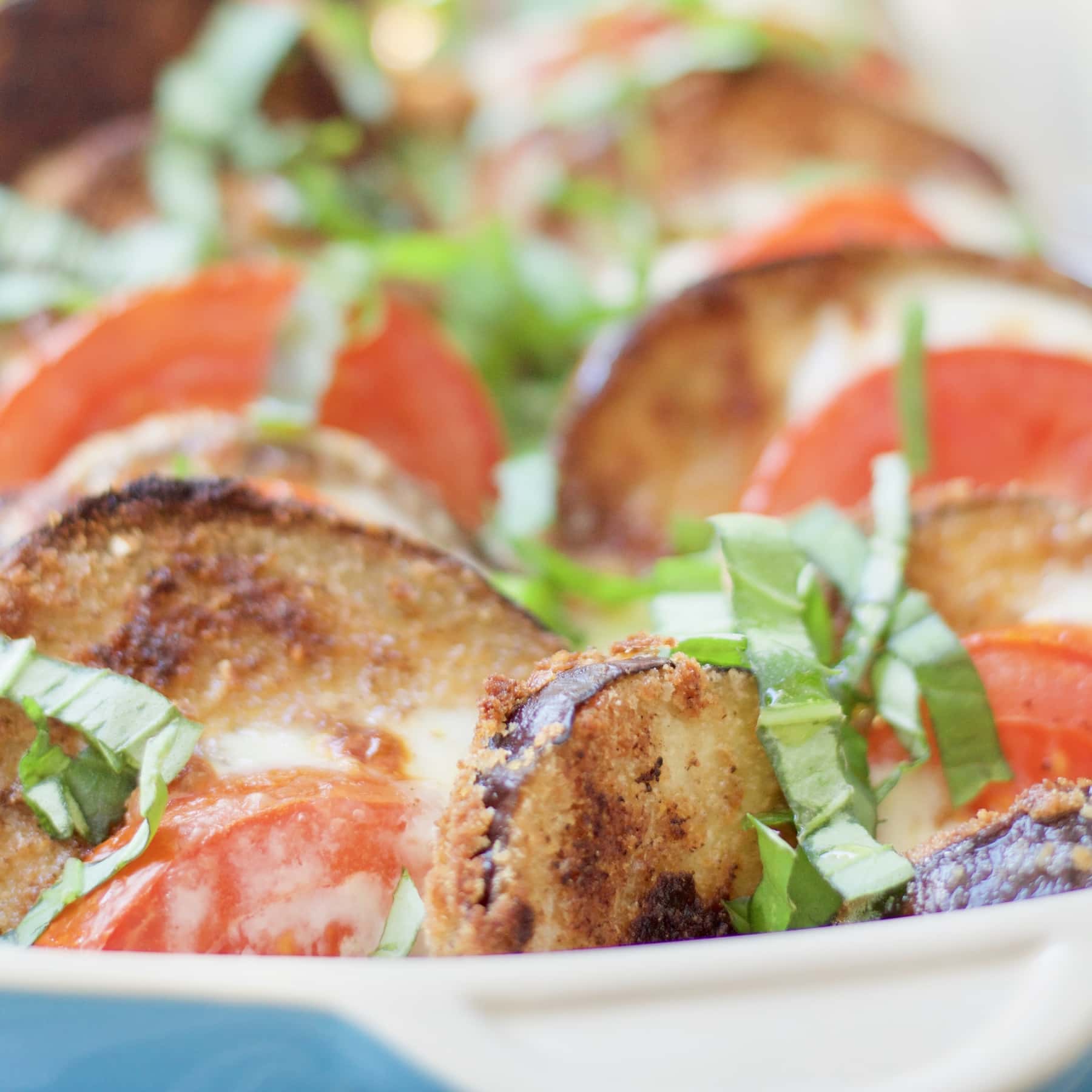 Aubergine, Tomato & Mozzarella Bake Jo's Kitchen Larder
