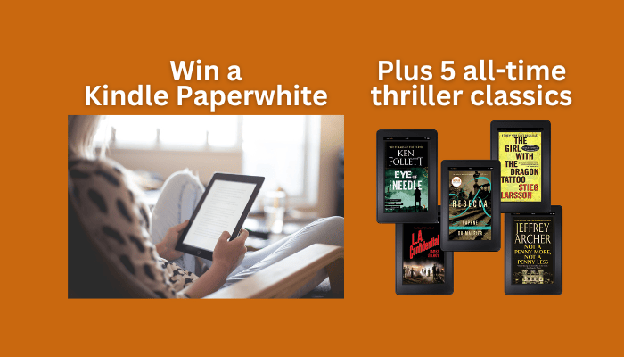 Exciting opportunity for thriller readers!
