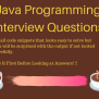 Top 50 Java Programming Interview Questions | DigitalOcean