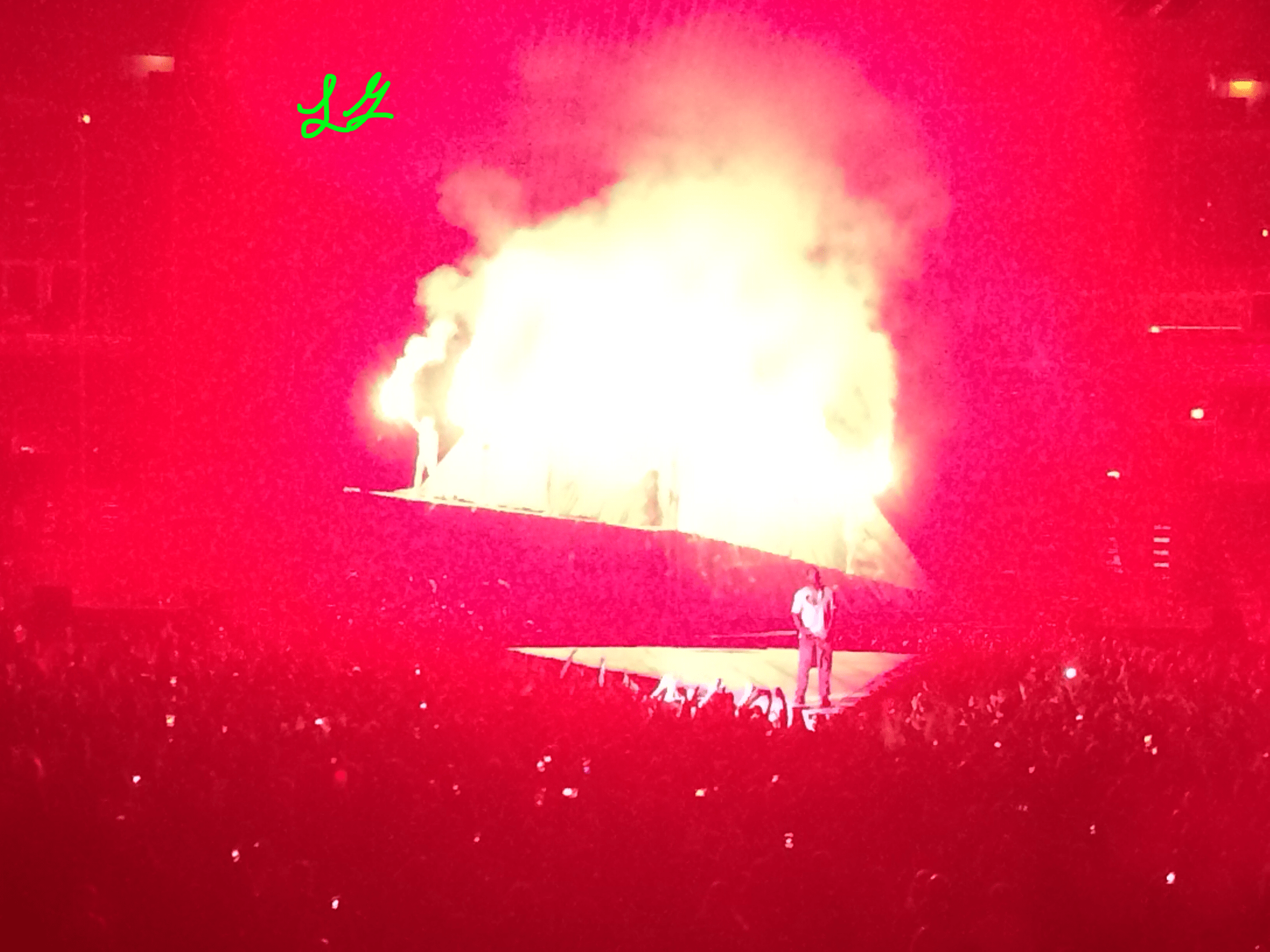 Kanye West's YEEZUS TOUR at United Center in Chicago