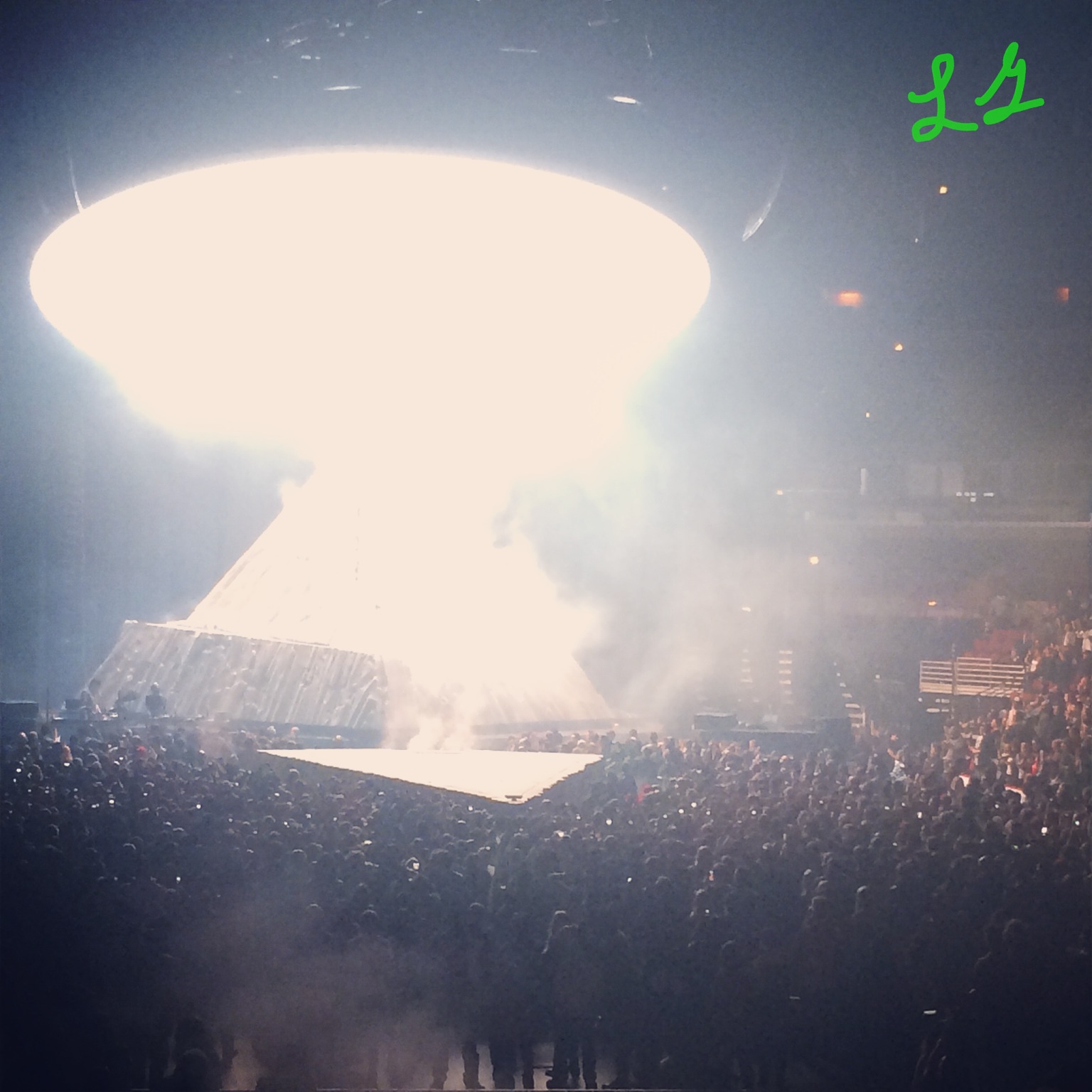 Kanye West's YEEZUS TOUR at United Center in Chicago