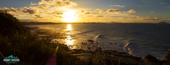 The Sunset from Point Cartwright. 