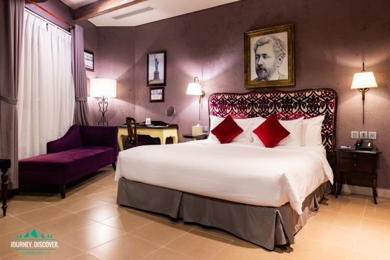 Our Deluxe King Room at Mercure Danang French Village Bana Hills.