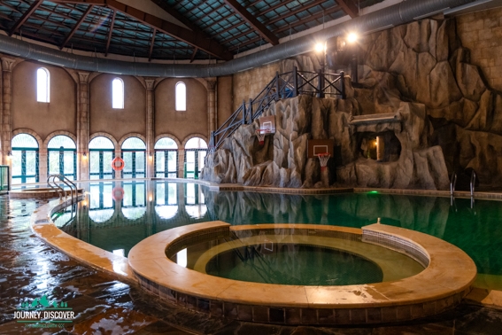 The La Piscine swimming pool facility at Mercure Danang French Village Bana Hills