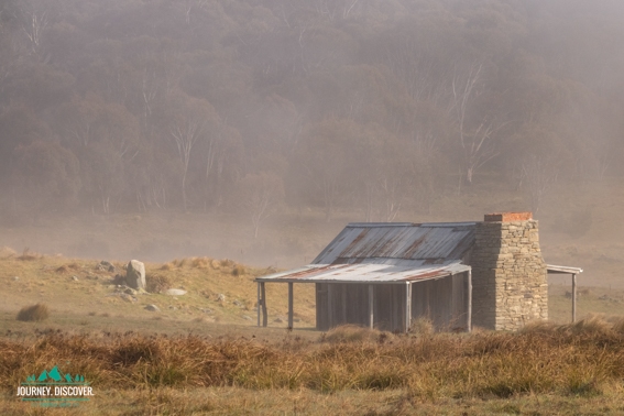 The historic Brayshaws Homestead in Namadgi National park.