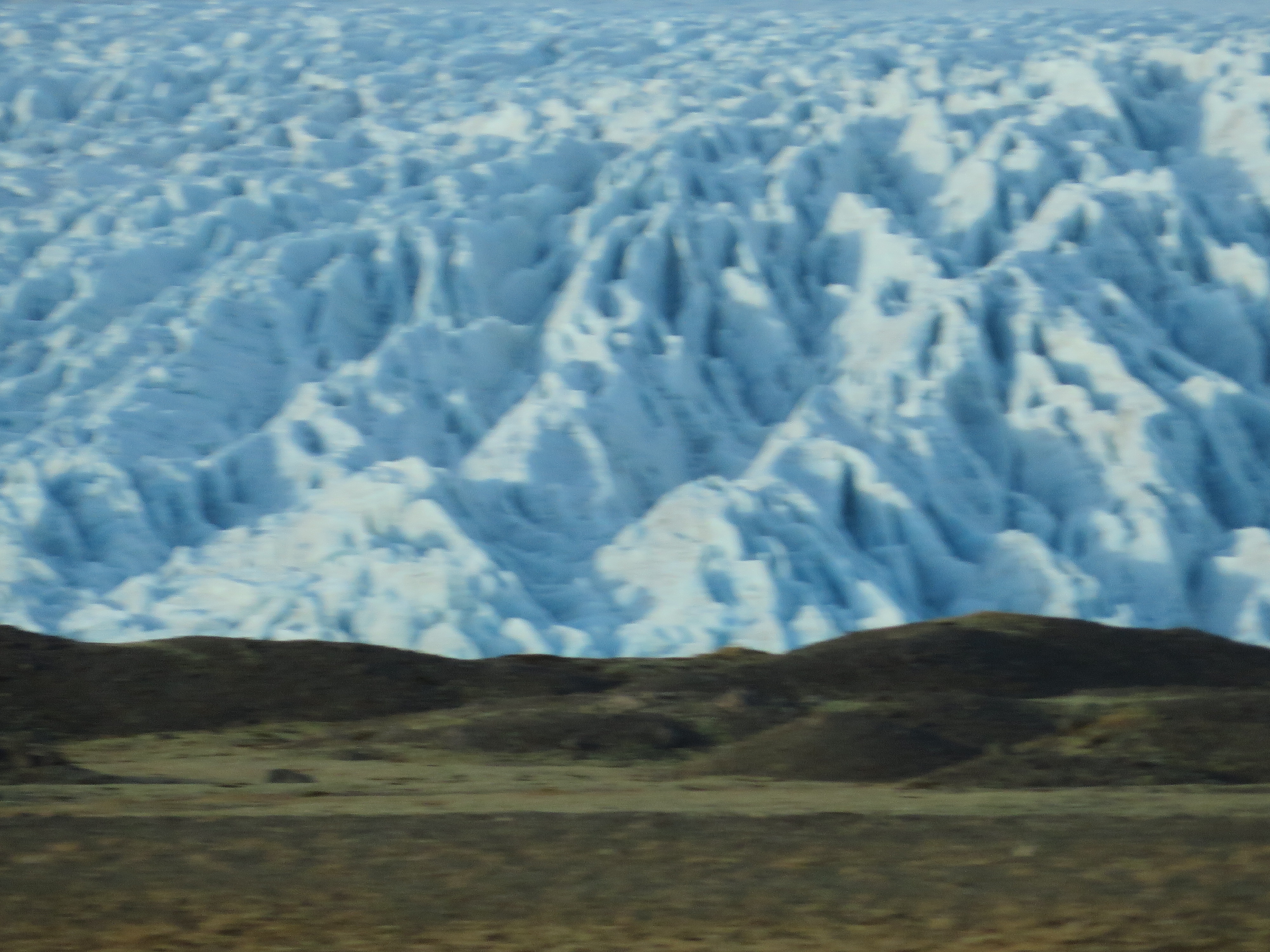 Fjallsjökull (taken from a moving car)