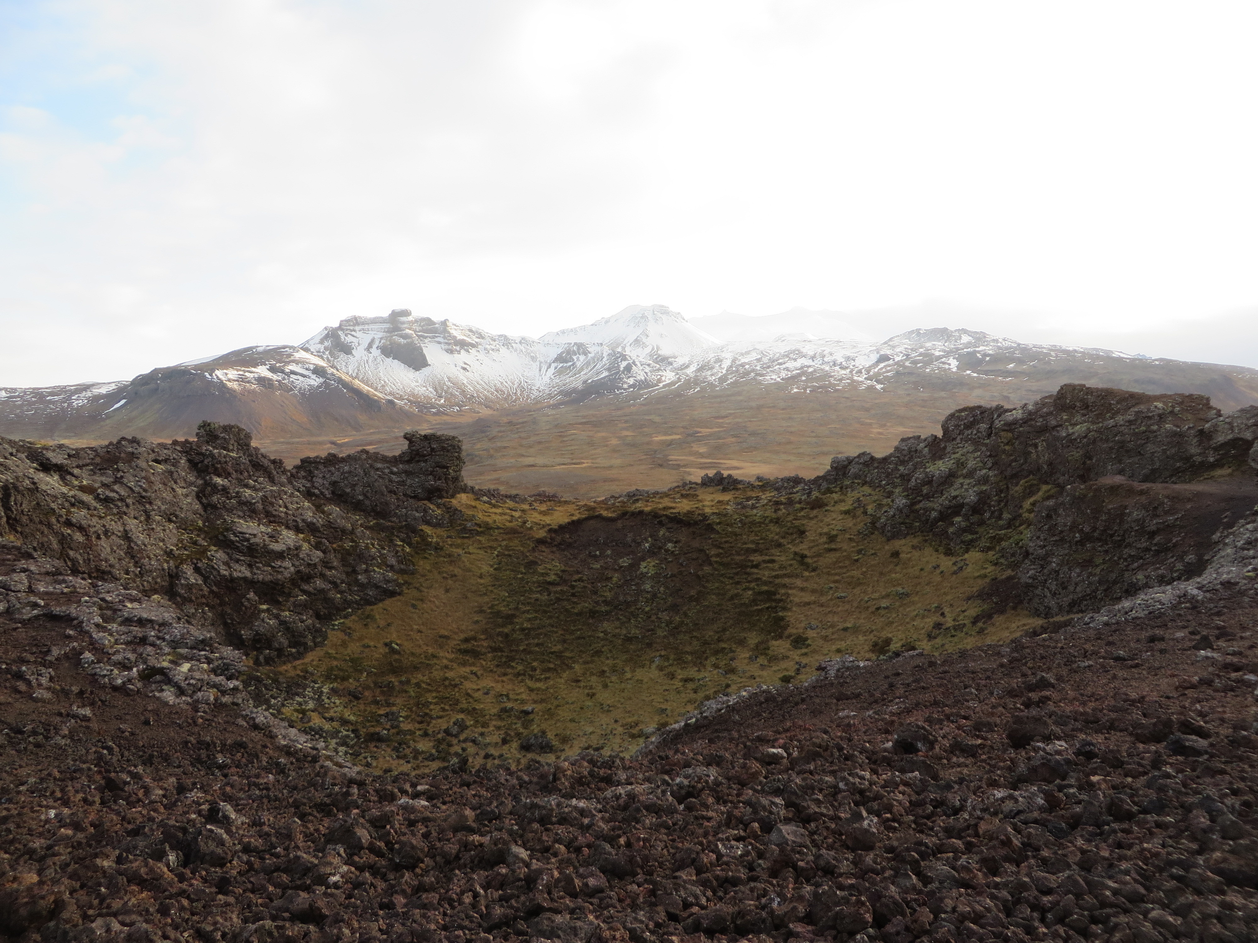 From the top of Saxhóll