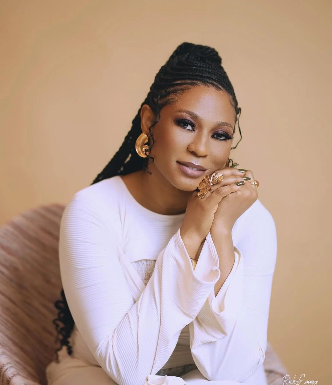 Nollywood actress Enado Odigie, husband, Tola Odunsi welcome first child