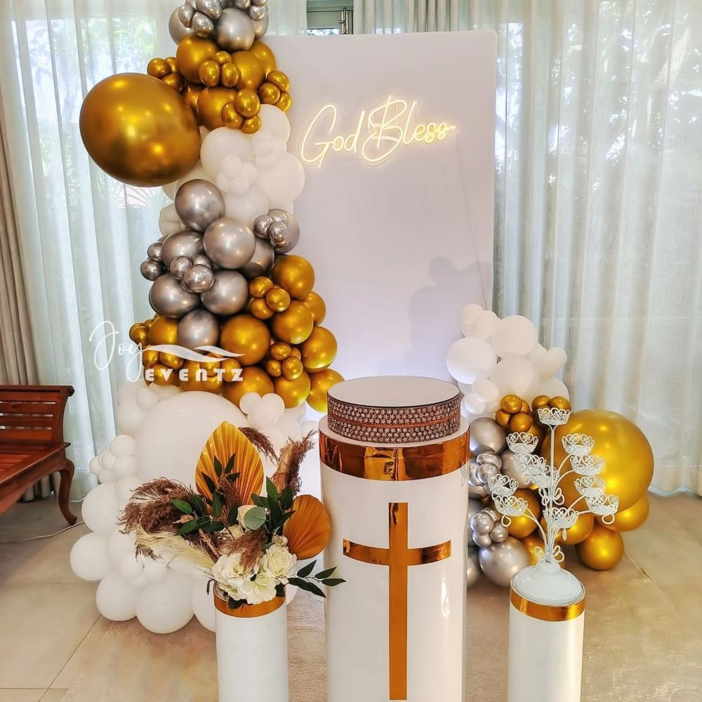 Decorations In Home For Holy Communion