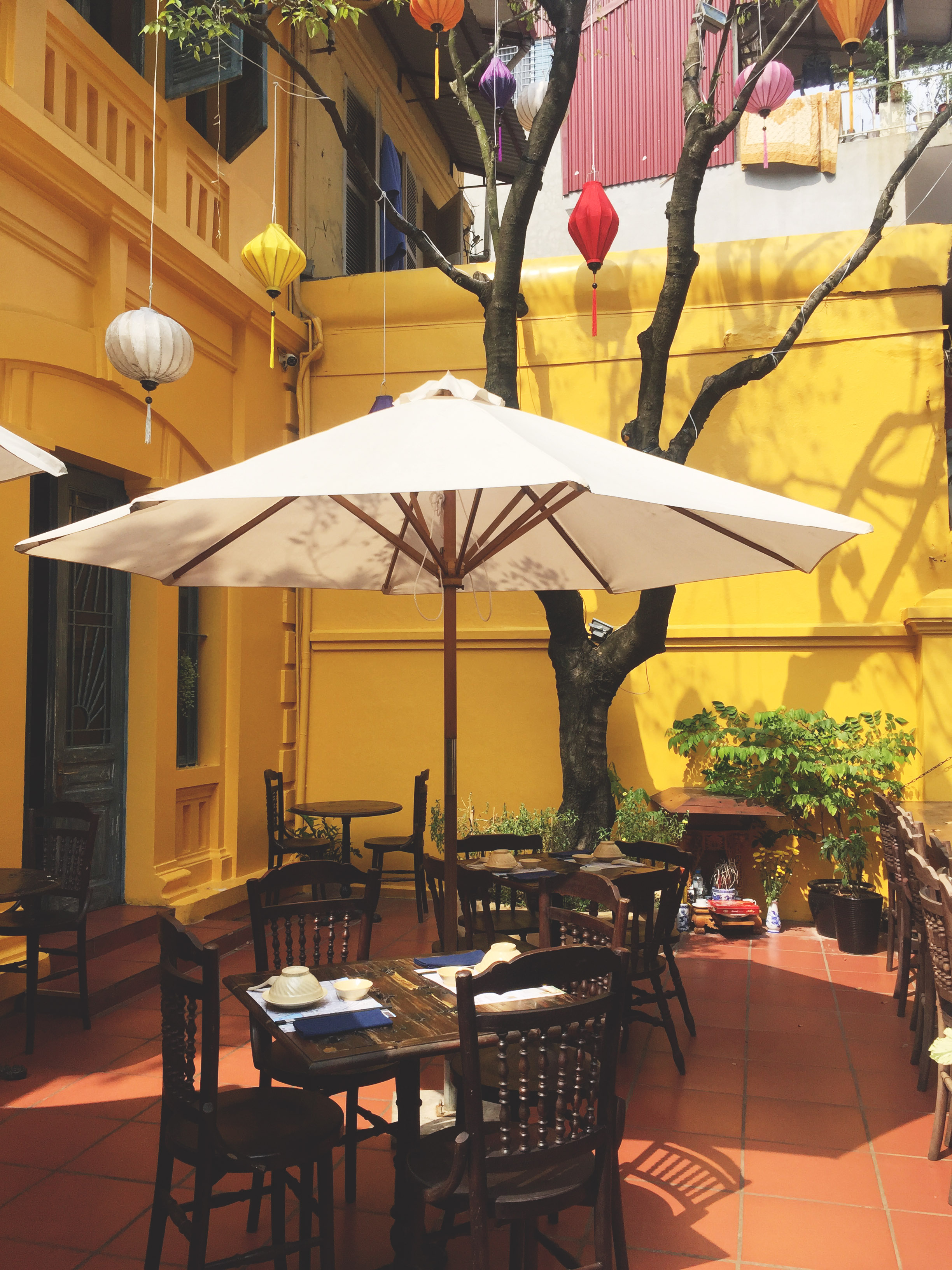 Ngon Villa outdoor seating