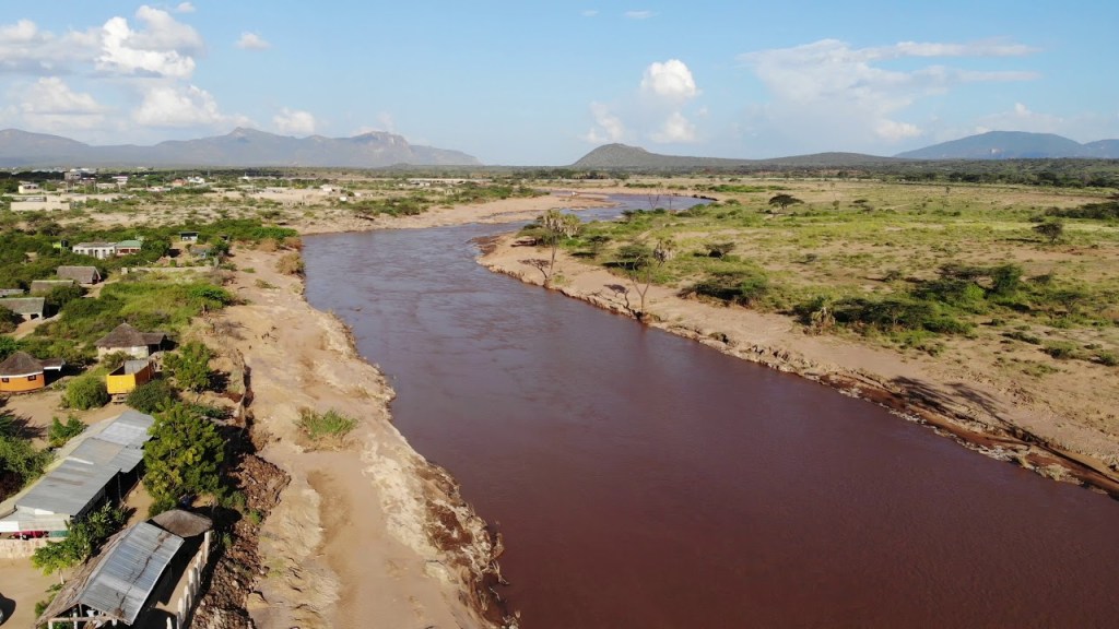 River Ewaso Ng'iro in Buffalo Springs.