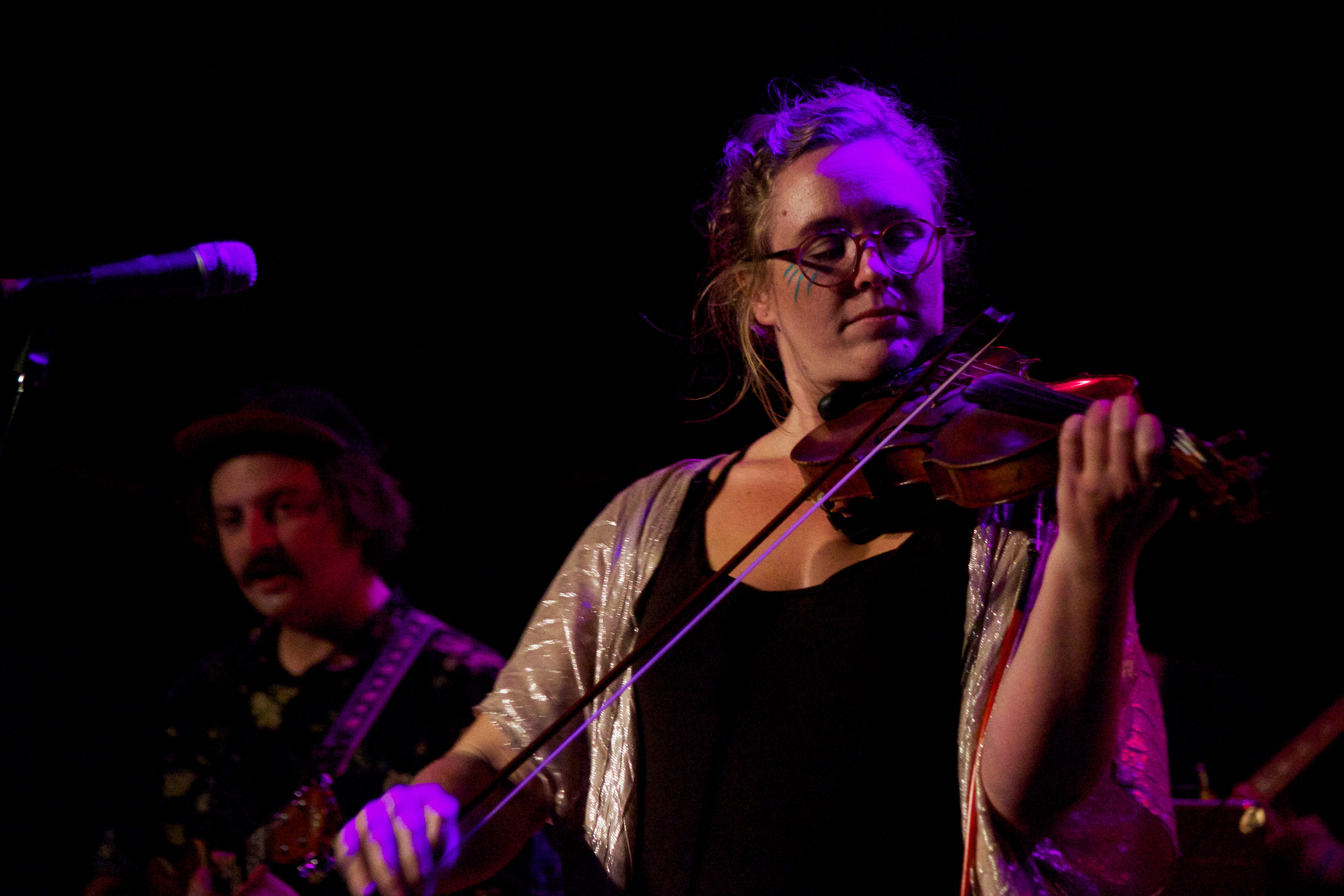 Caption: Wild Child performing at Villain last month. Credit: Kellie Zhao