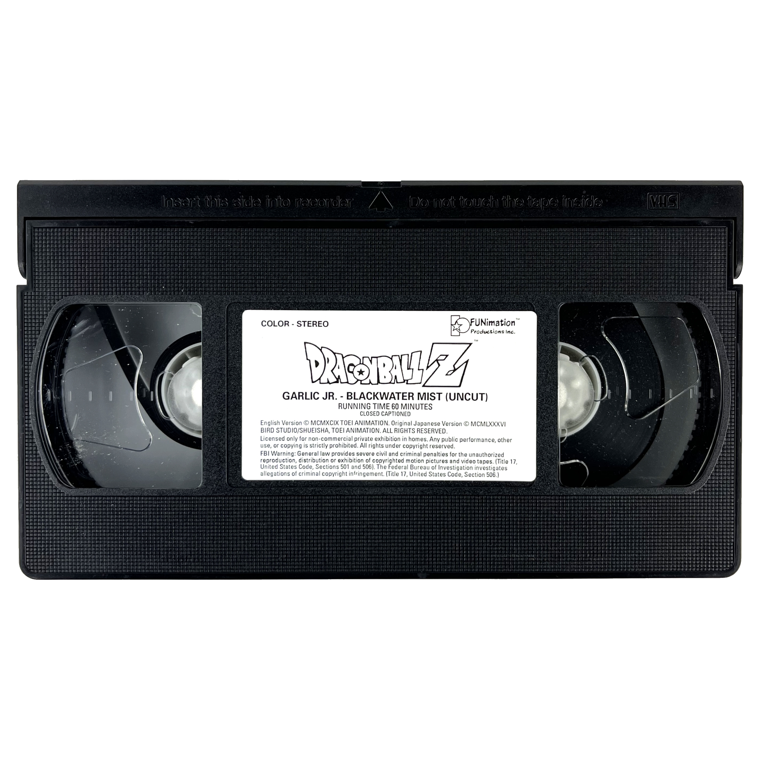 Dragon Ball Z (Vol. 30) Garlic Jr. - Black Water Mist (Uncut) VHS