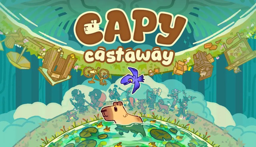 Spirited Away Meets Untitled Goose Game: Wholesome Indie Adventure Capy Castaway Sets August Release Date Capy Castaway Game Key Visual