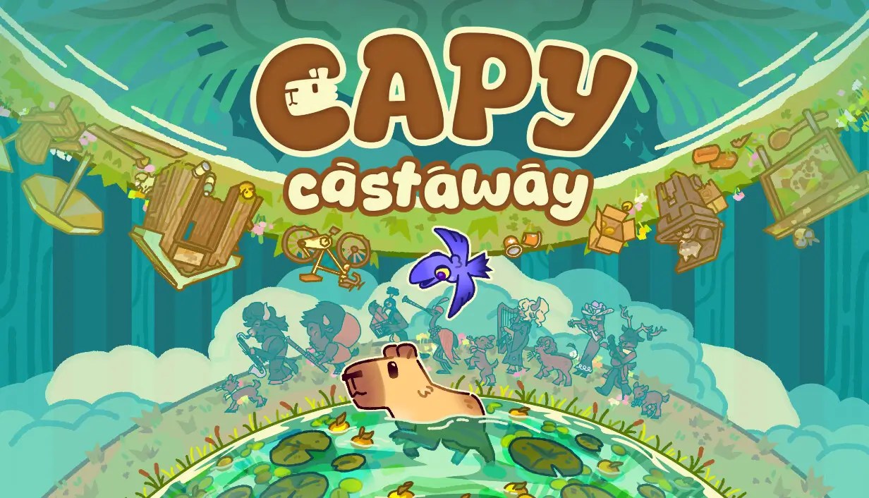 Capy Castaway Game Key Visual