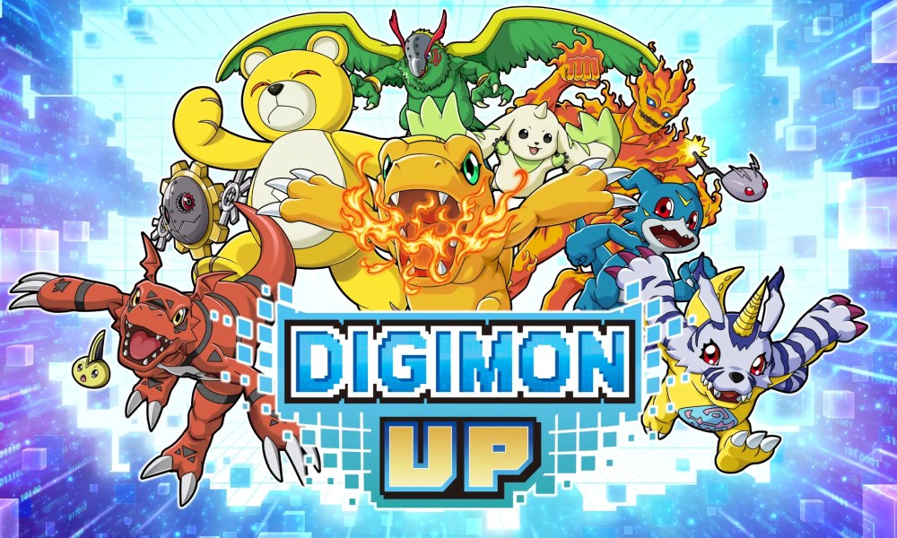 Digimon UP Game Key Visual