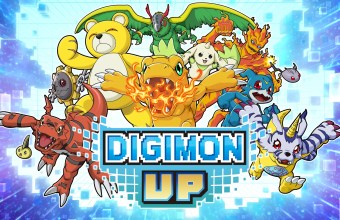 Digimon UP Game Key Visual