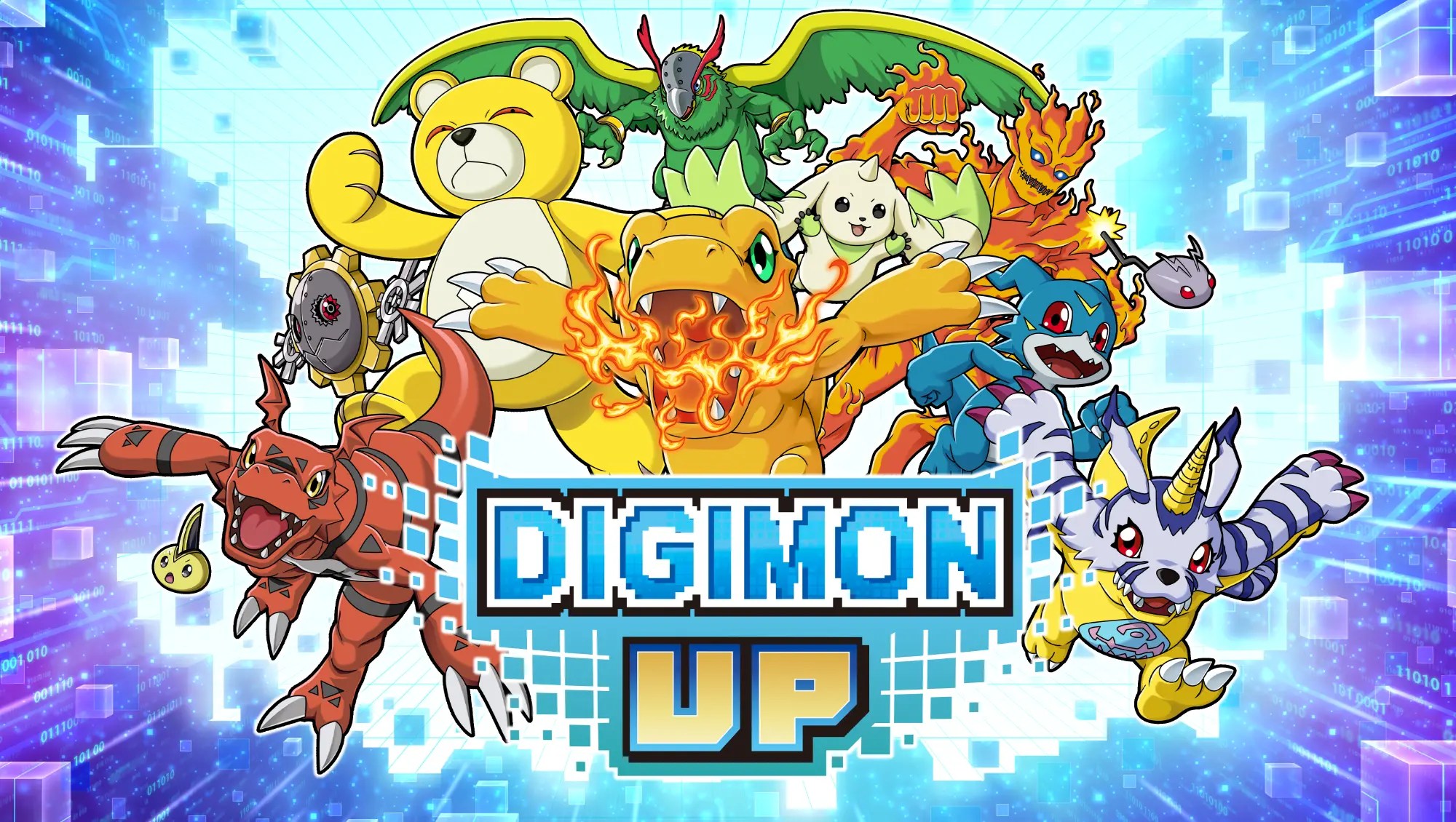 Digimon UP Game Key Visual