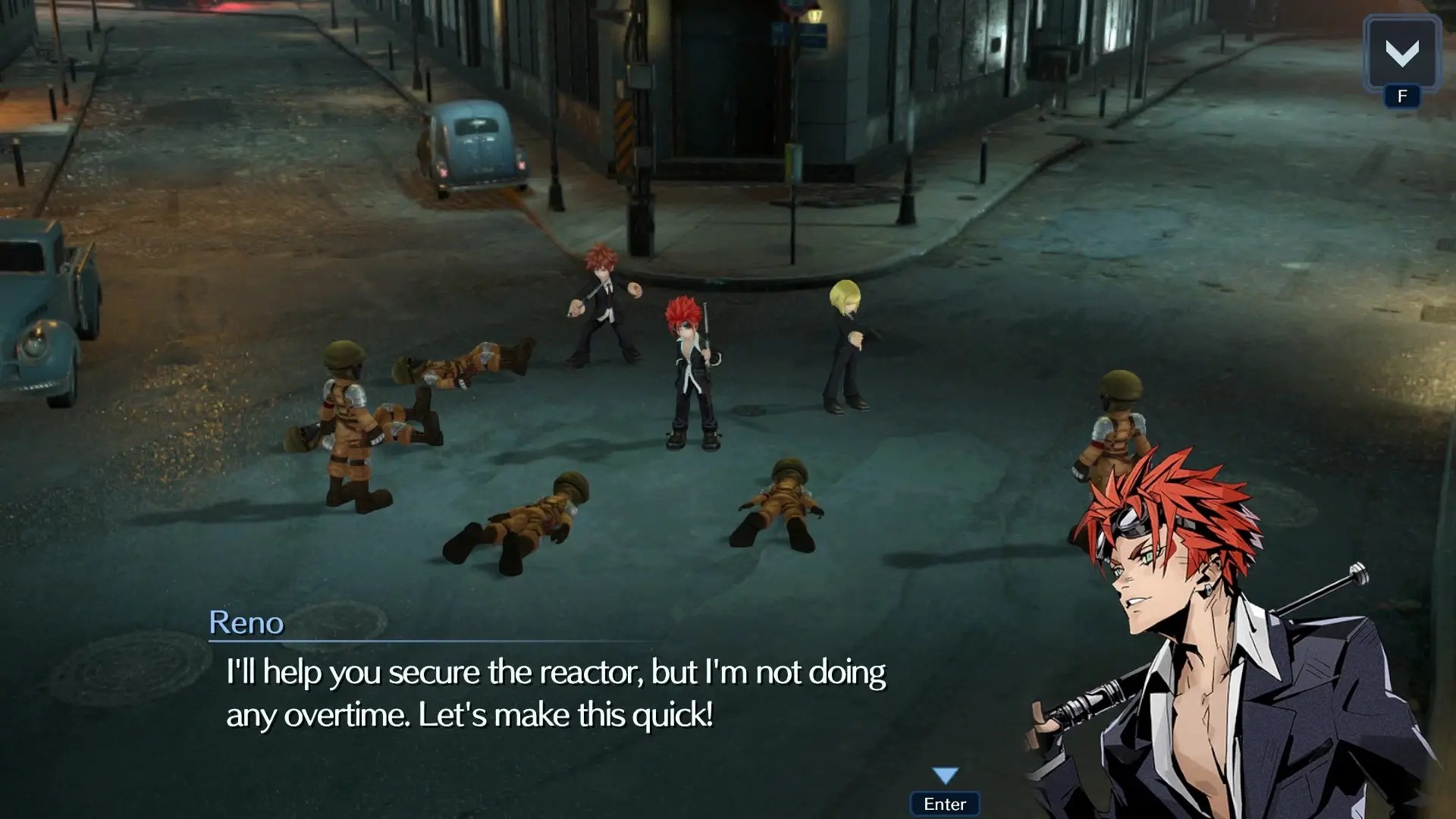 Final Fantasy VII Ever Crisis Gameplay