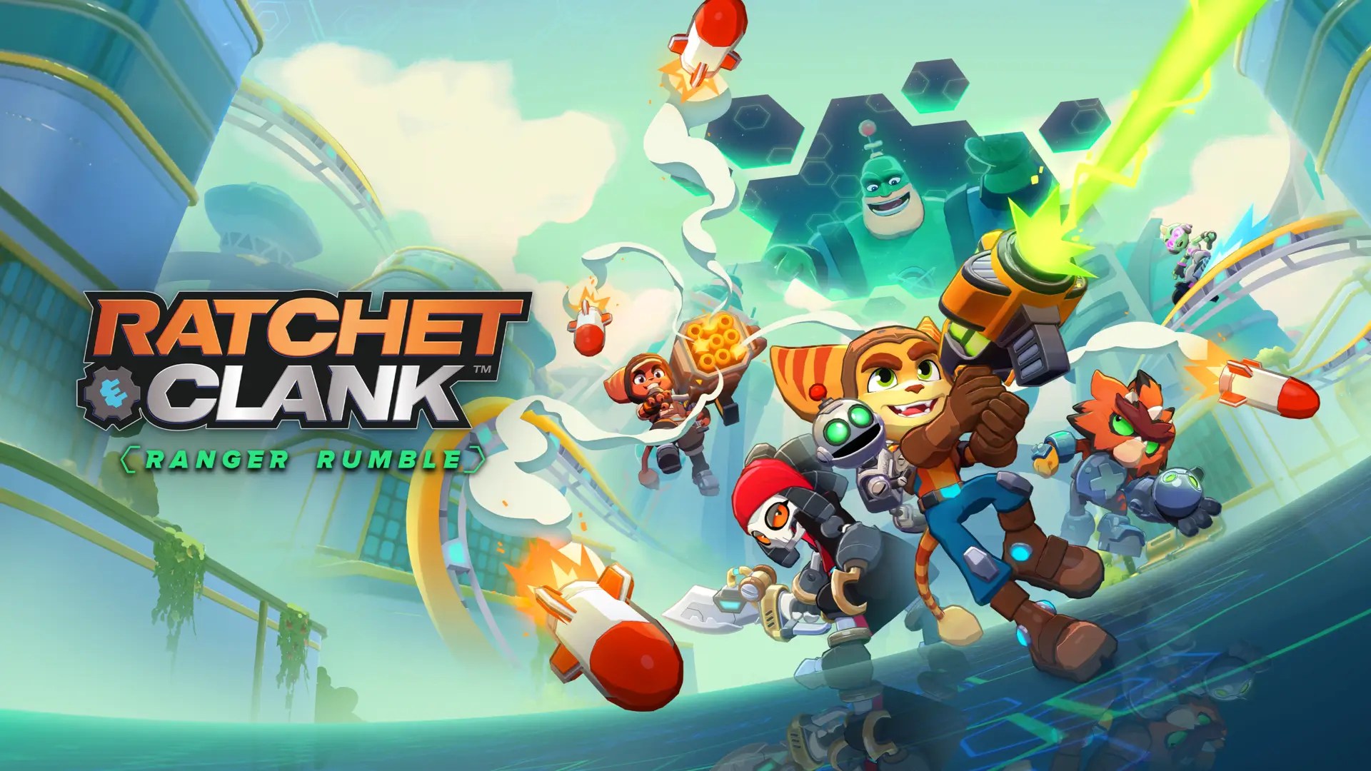 Ratchet and Clank Ranger Rumble Game Key Visual