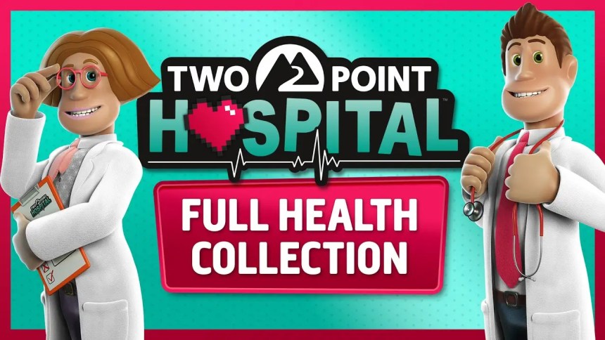 Two Point Hospital Full Health Collection Game Key Visual